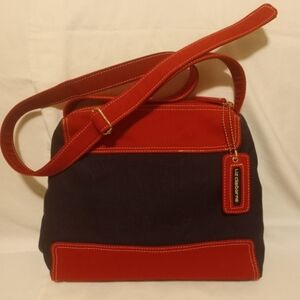 Liz Claiborne Canvas Crossbody Bag